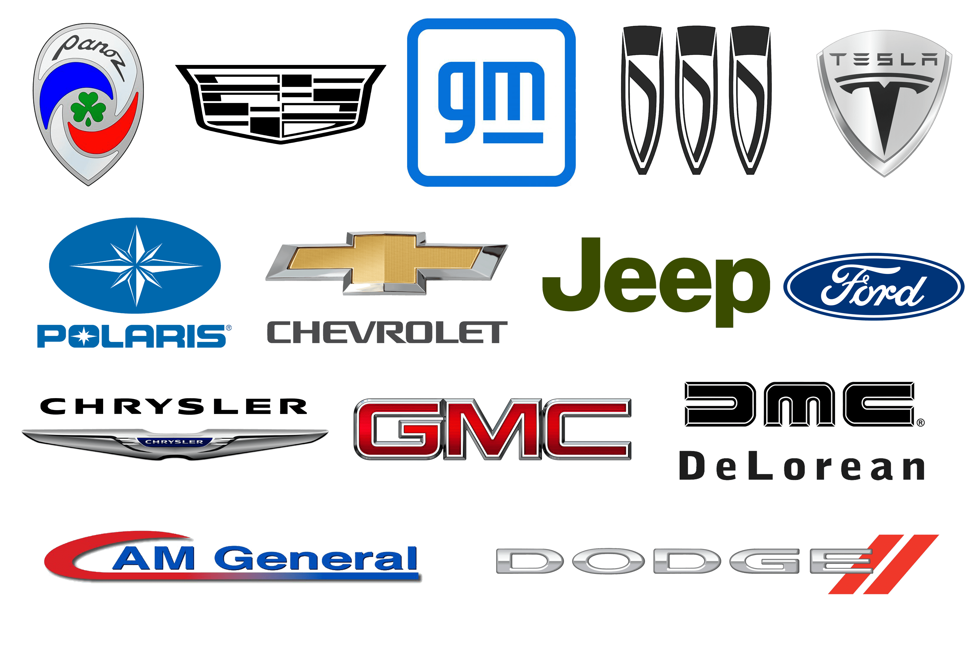 List Of All American Car Brands American Car Manufacturers