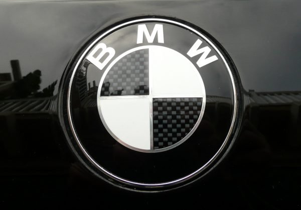 black BMW emblem