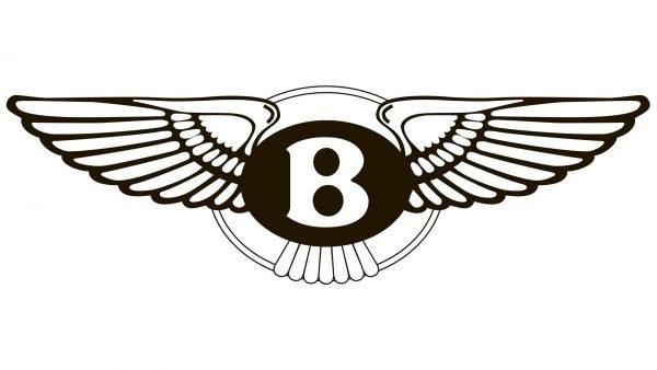 bentley logo black and white