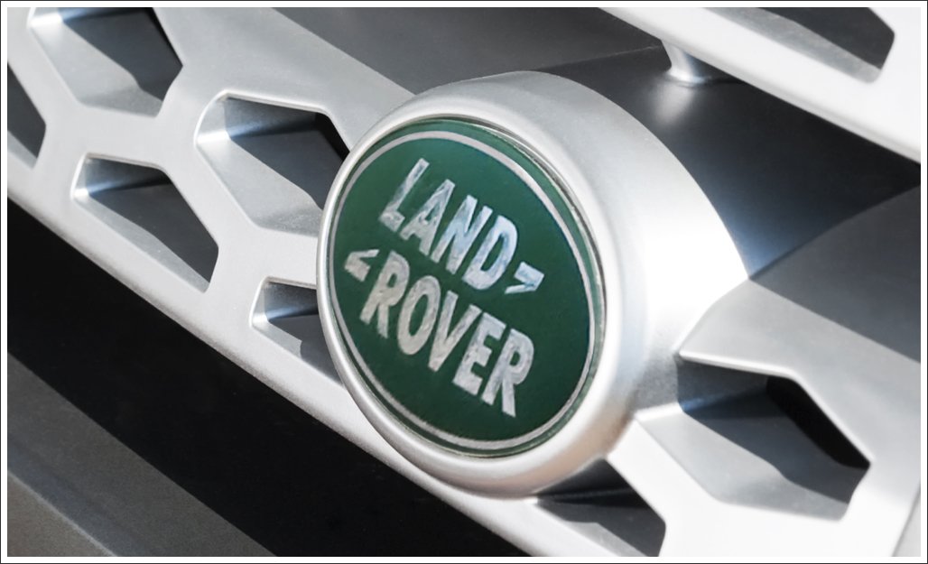 maitongzaix Land Rover Logo Car Tag on Aluminum License Plate 