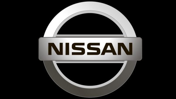 nissan logo black