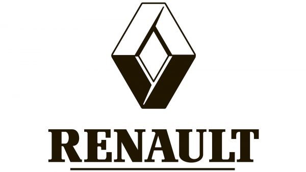 renault logo black