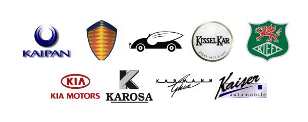 Car brands that start with K