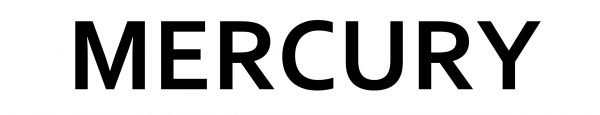 Font Mercury logo