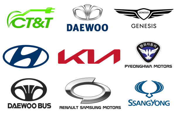 List of all Korean Car Brands