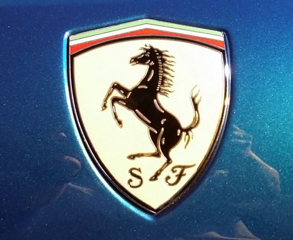 Ferrari car symbol