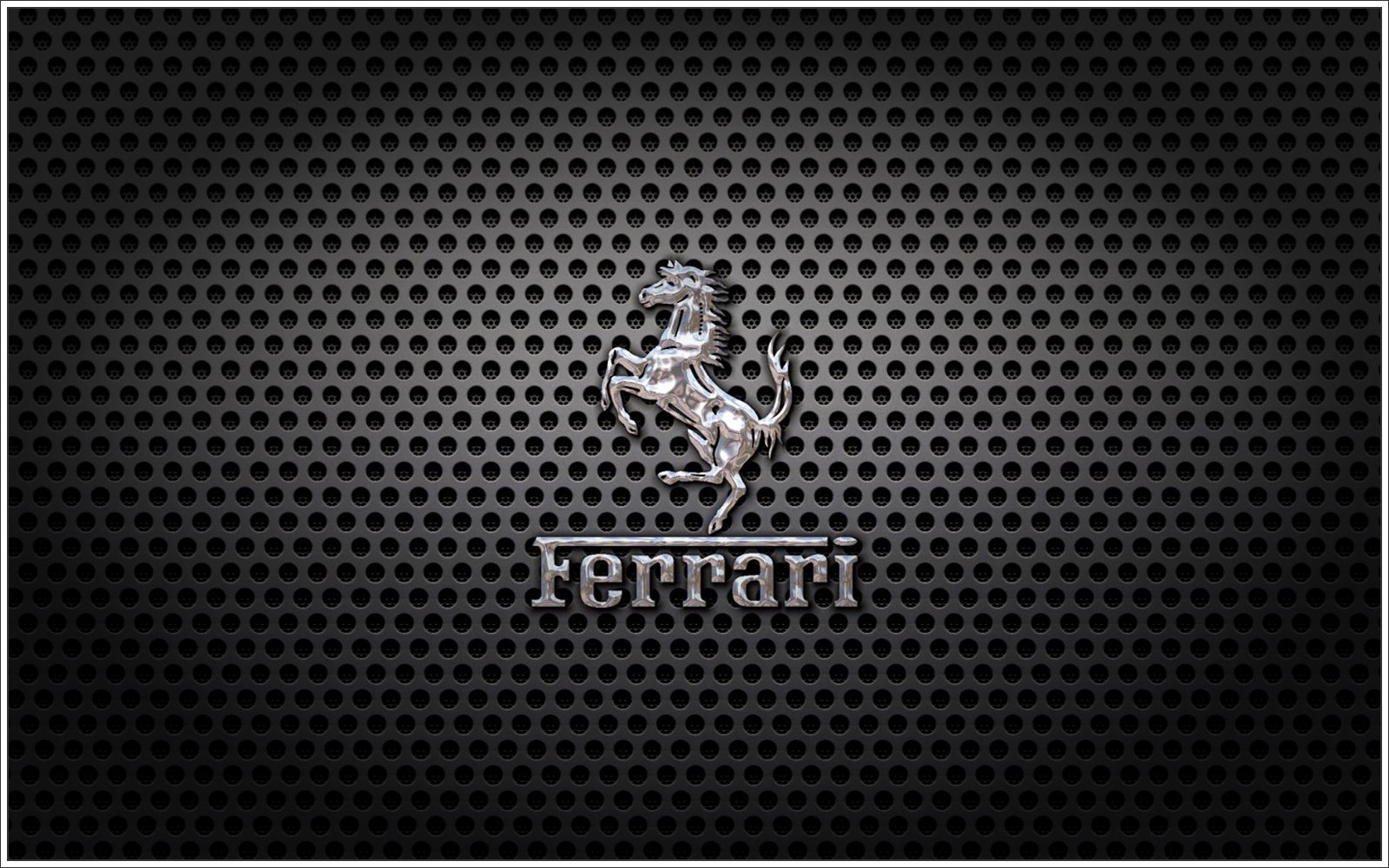 Ferrari Logo Letters