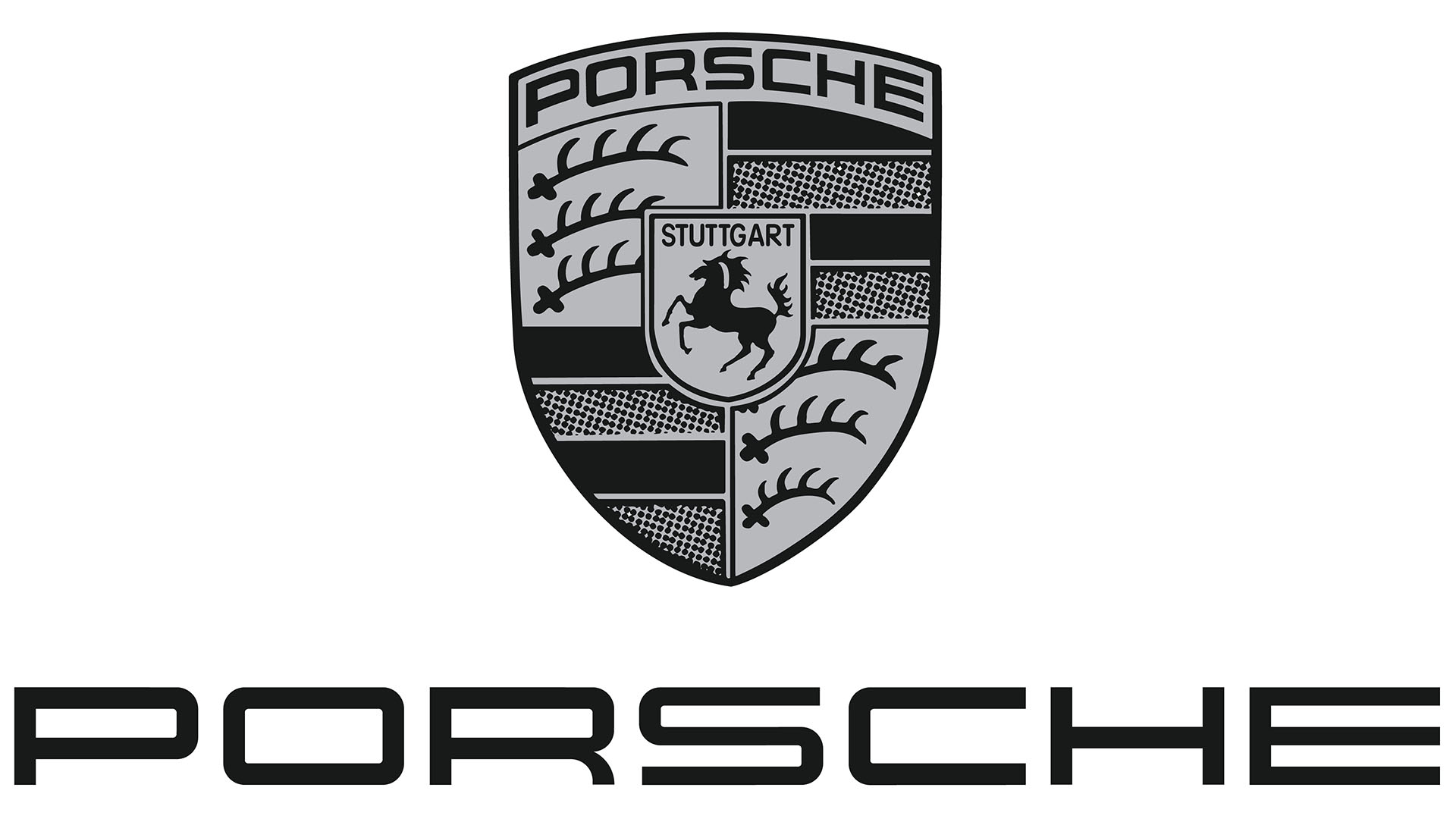 Porsche Logo Black Hd