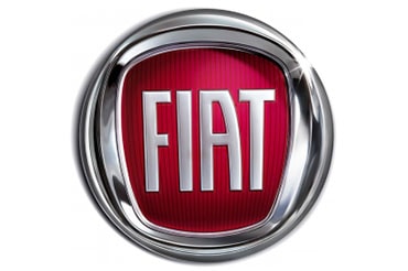 Original Fiat Ventilkappen mit Fiat Logo 