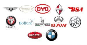 Car Brands With A-Z