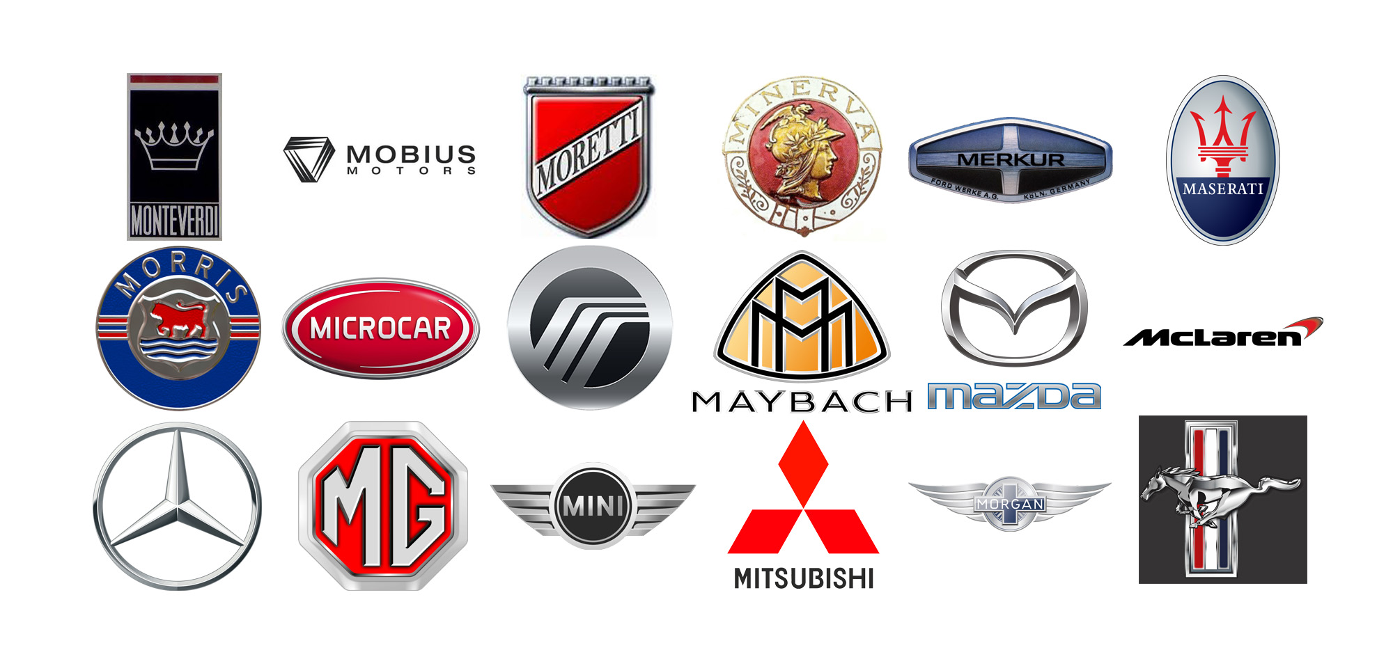 Old Car Brands Starting With M