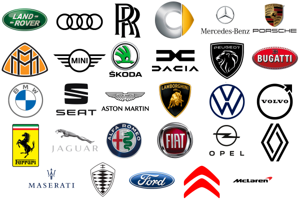 List of all European Car Brands