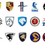 World car brands, car symbols and emblems