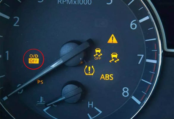 What does the O/D OFF light on your car mean?