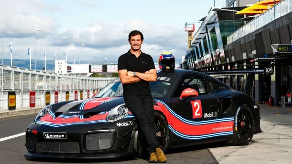 Mark Webber and the Porsche 911 GT2 RS