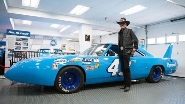 Richard Petty and the Plymouth Superbird